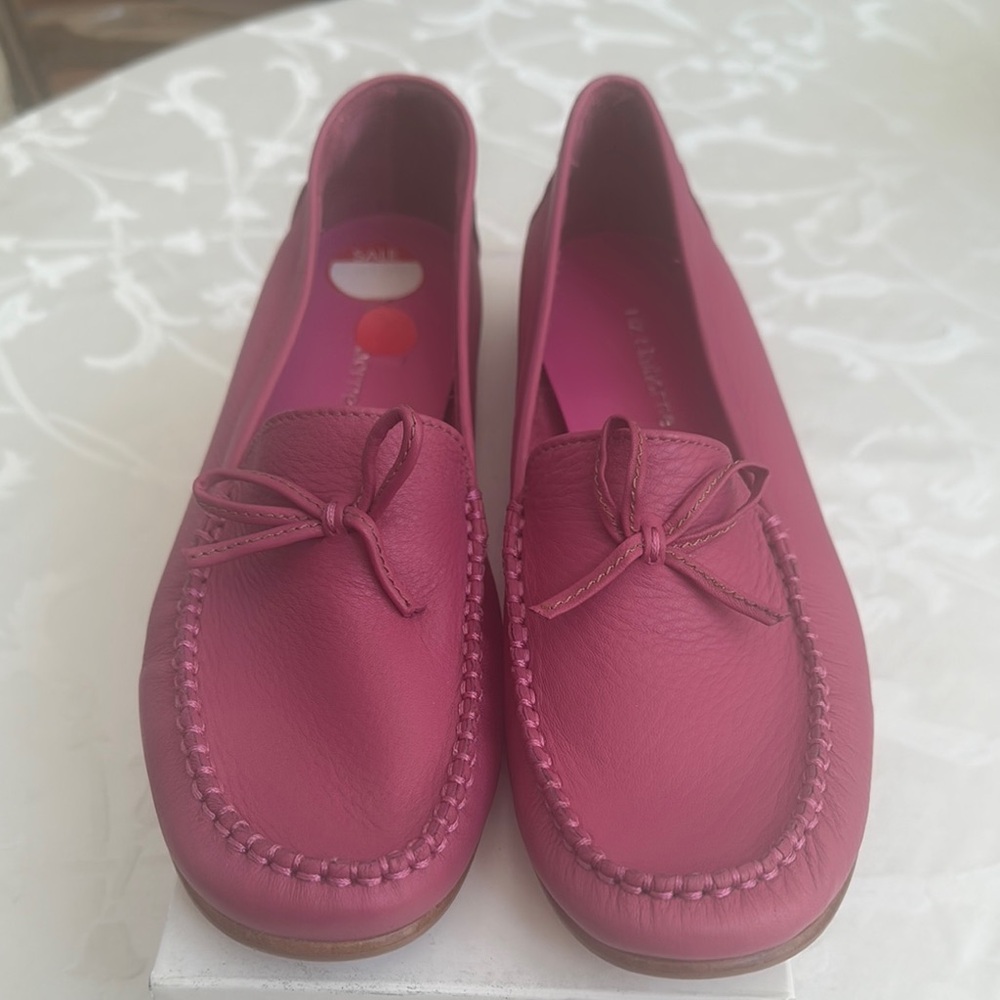 Liz Claiborne Leather Women's Pink Loafers